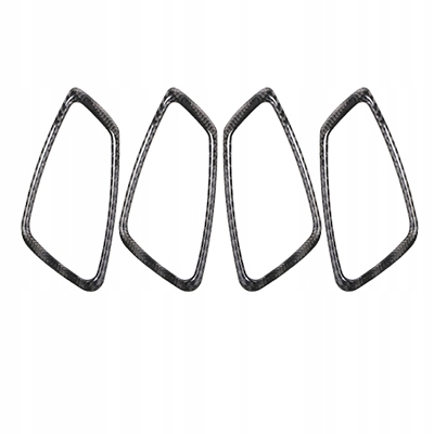 NAKLEJKI KLAMEK DRZWI OSLONY BMW CARBON E90 E92 M3