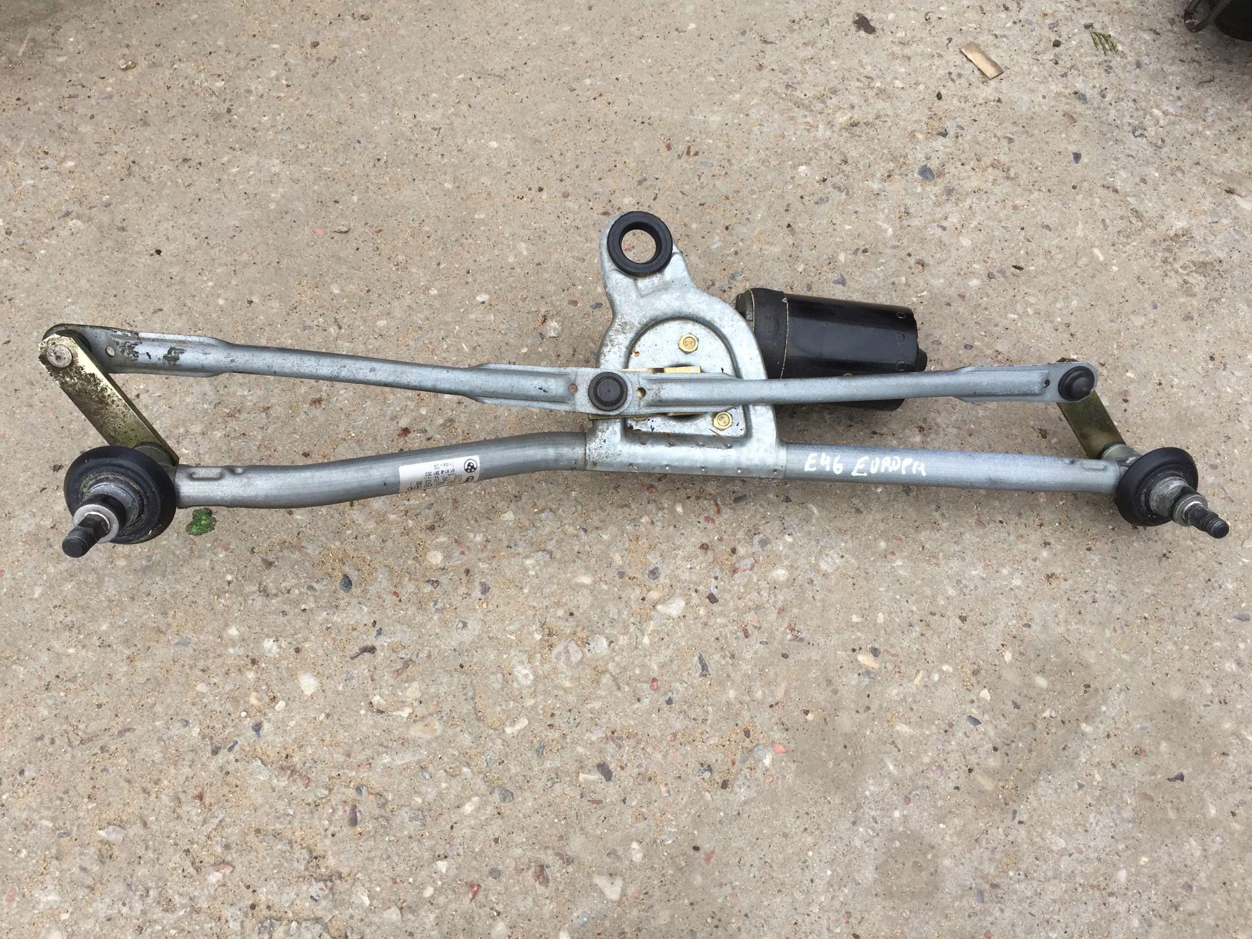 BMW E46 механізм склоочисника ПД Європа