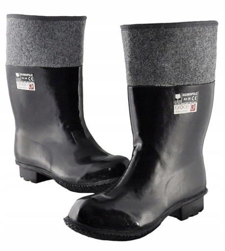 Galmag Lodžské Plstěné A Gumové Boty VEL-11 45