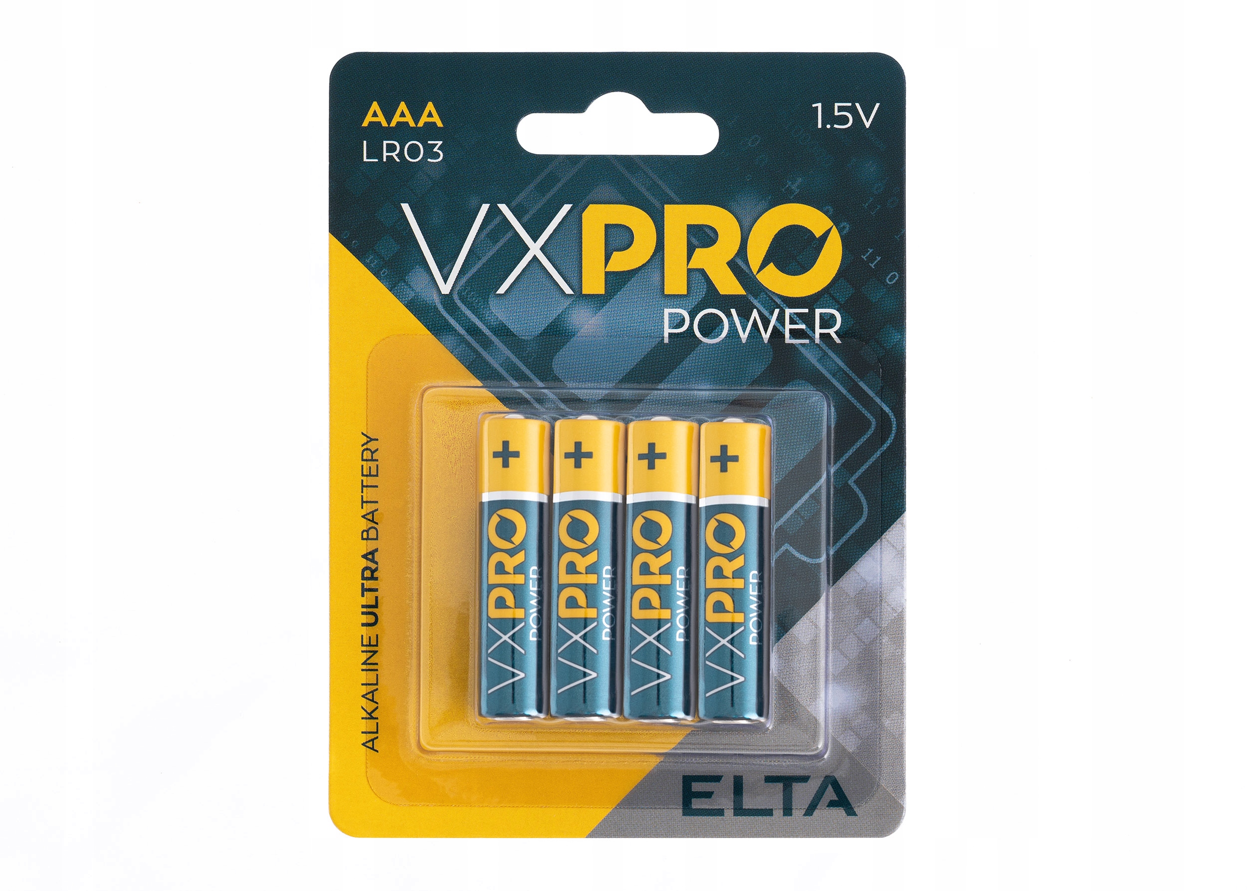

Baterie Alkaliczne Elta VX Pro 4x Aaa LR03 1.5V