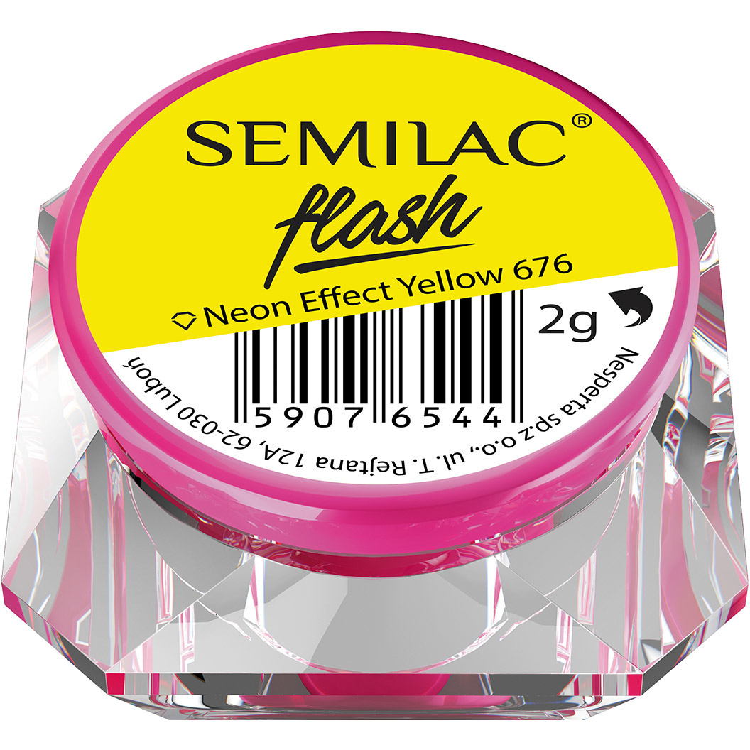 

Semilac Pyłek Flash Neon Effect Yellow 676