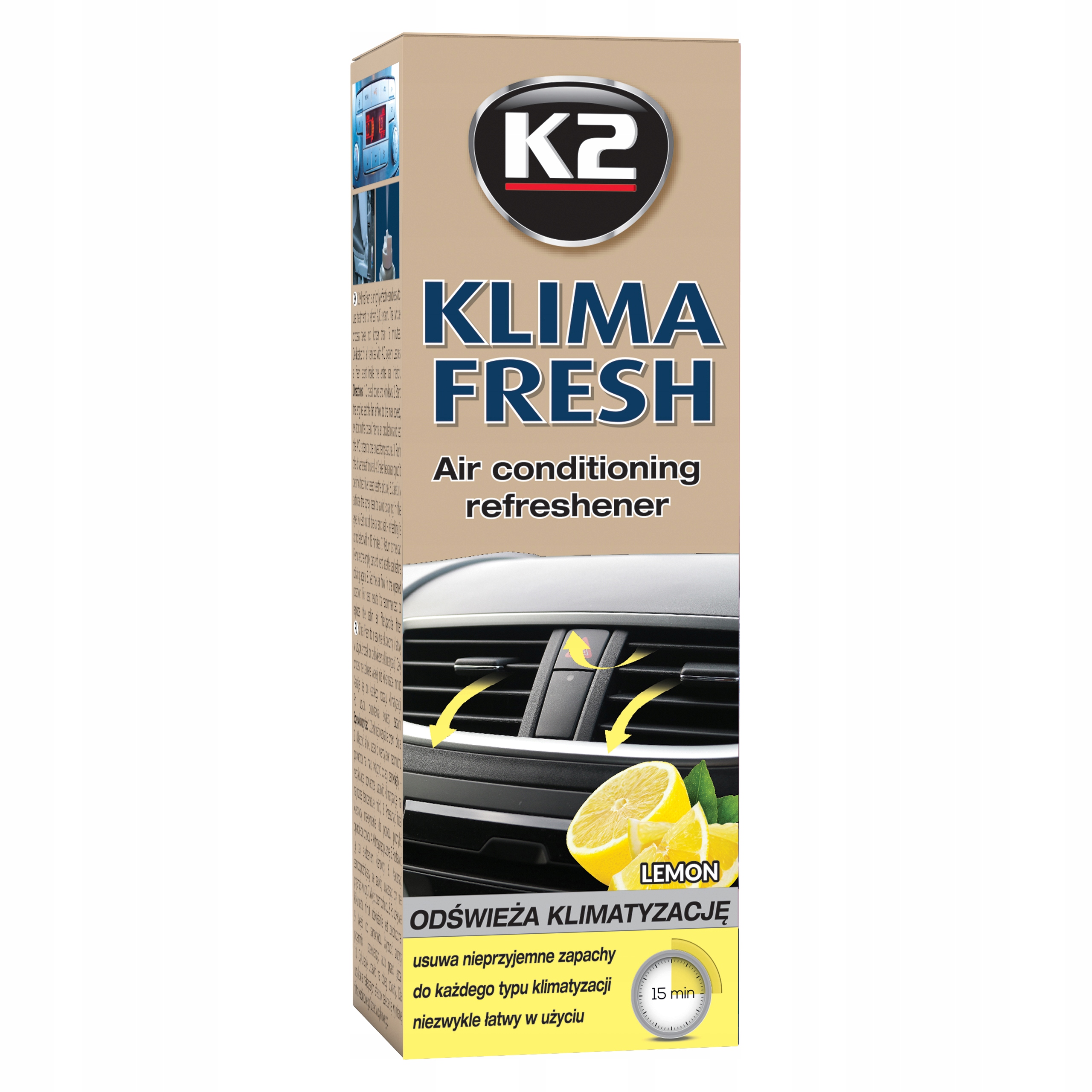 

K2 Klima Fresh Odgrzybiacz do klimatyzacji Klimy
