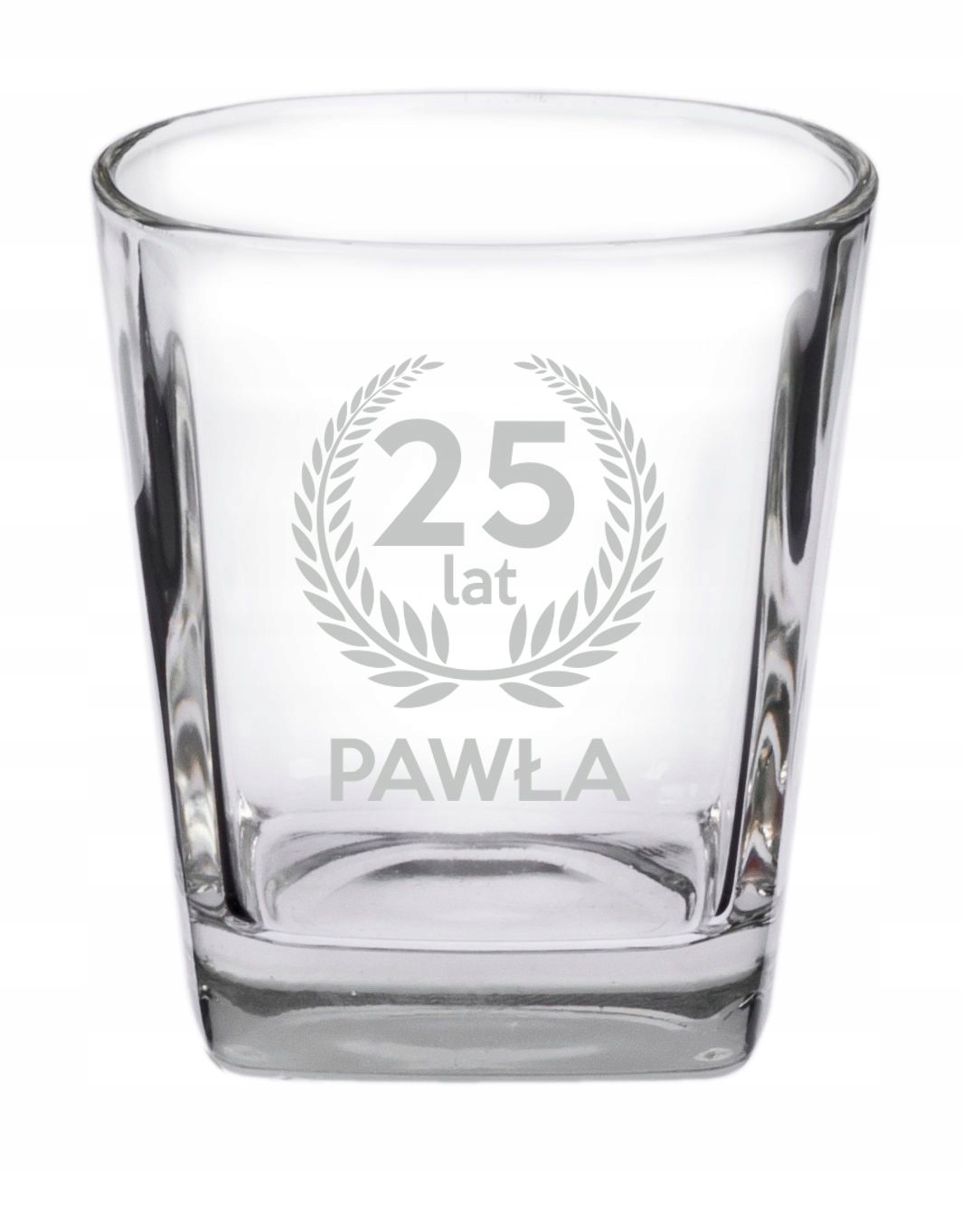 

Szklanka z grawerem twój grawer