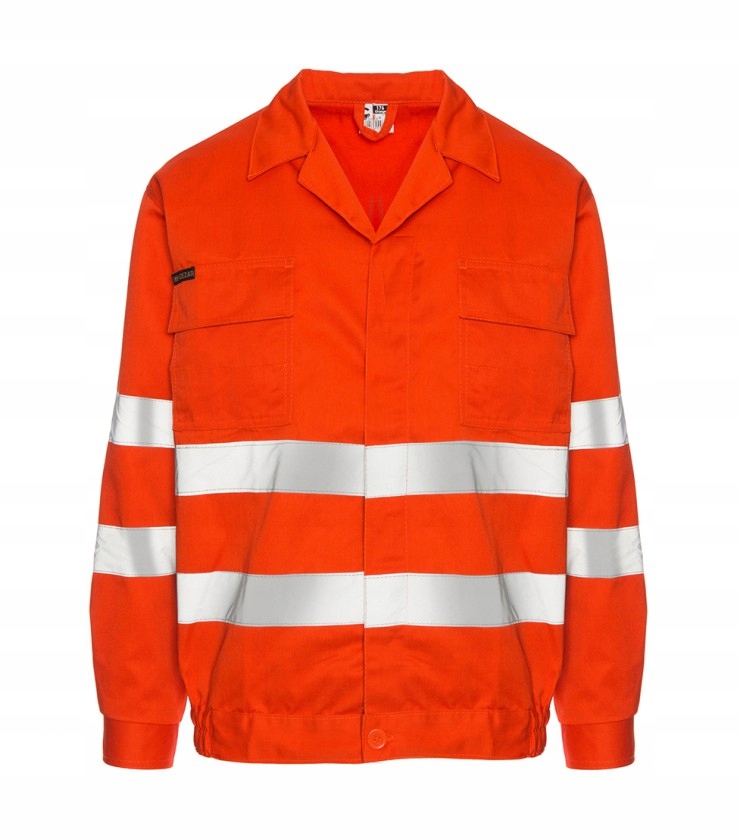 r176A Bluza KURTKA Drogowa ubranie Robocze ODBLASK