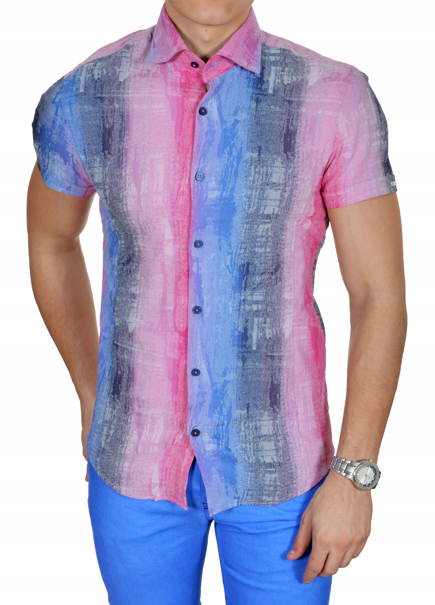 Pánská košile mondo Exclusive Mazana na léto New