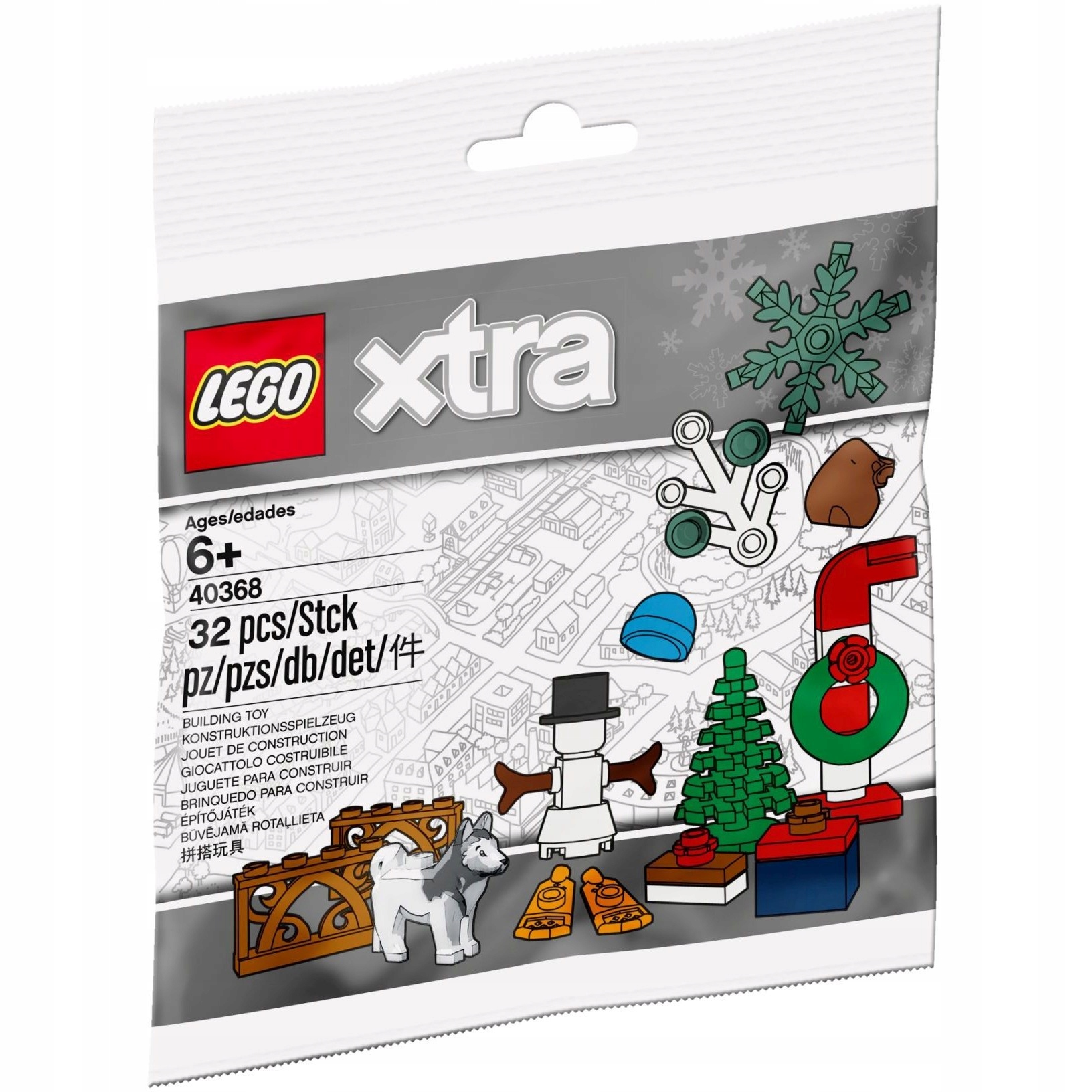 Lego 40368 xtra Vánoční doplňky Stavebnice Nové