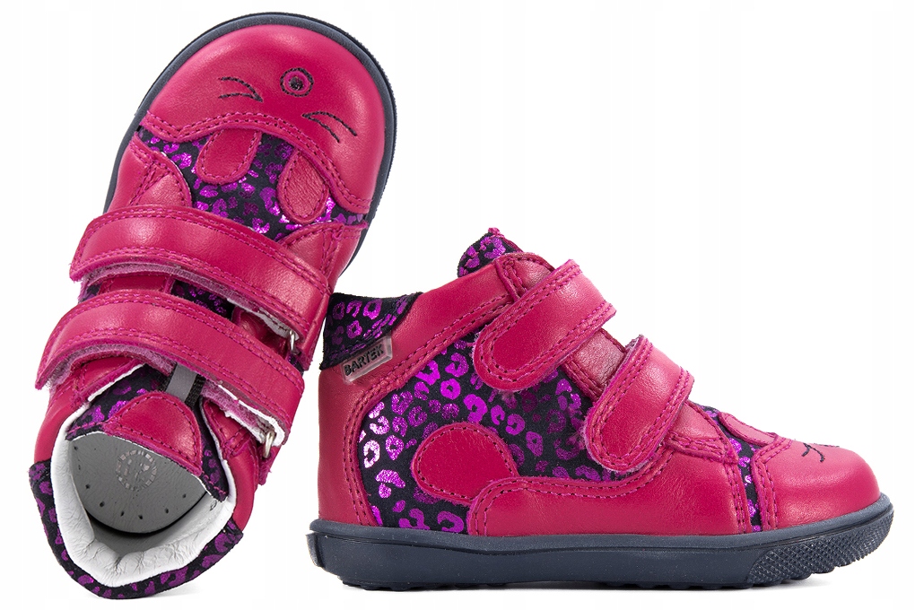 BARTEK 11702 TRZEWIKI DZIECIĘCE PÓŁBUTY fuksja 23