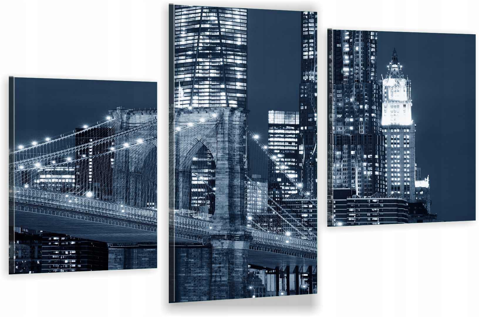 

Tryptyki Obraz Na Ścianę Manhattan Nocą 800 Wzorów