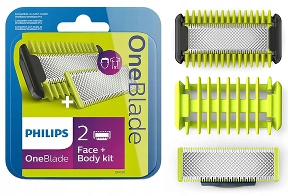 

Ostrza Philips Zestaw Face + Body QP620/50
