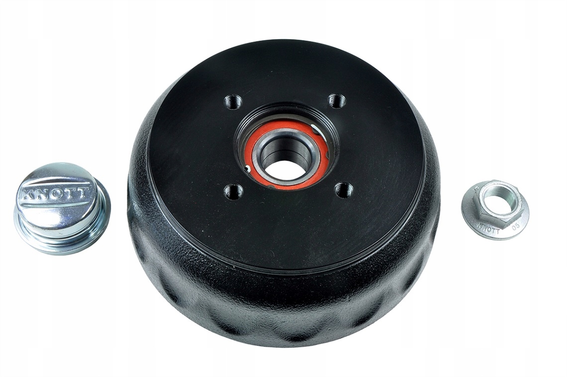 KK6283S - БАРАБАН 200 X 50 З ПІДШИПНИКОМ 34X64X37 ВІСЬ KNOTT 4X100