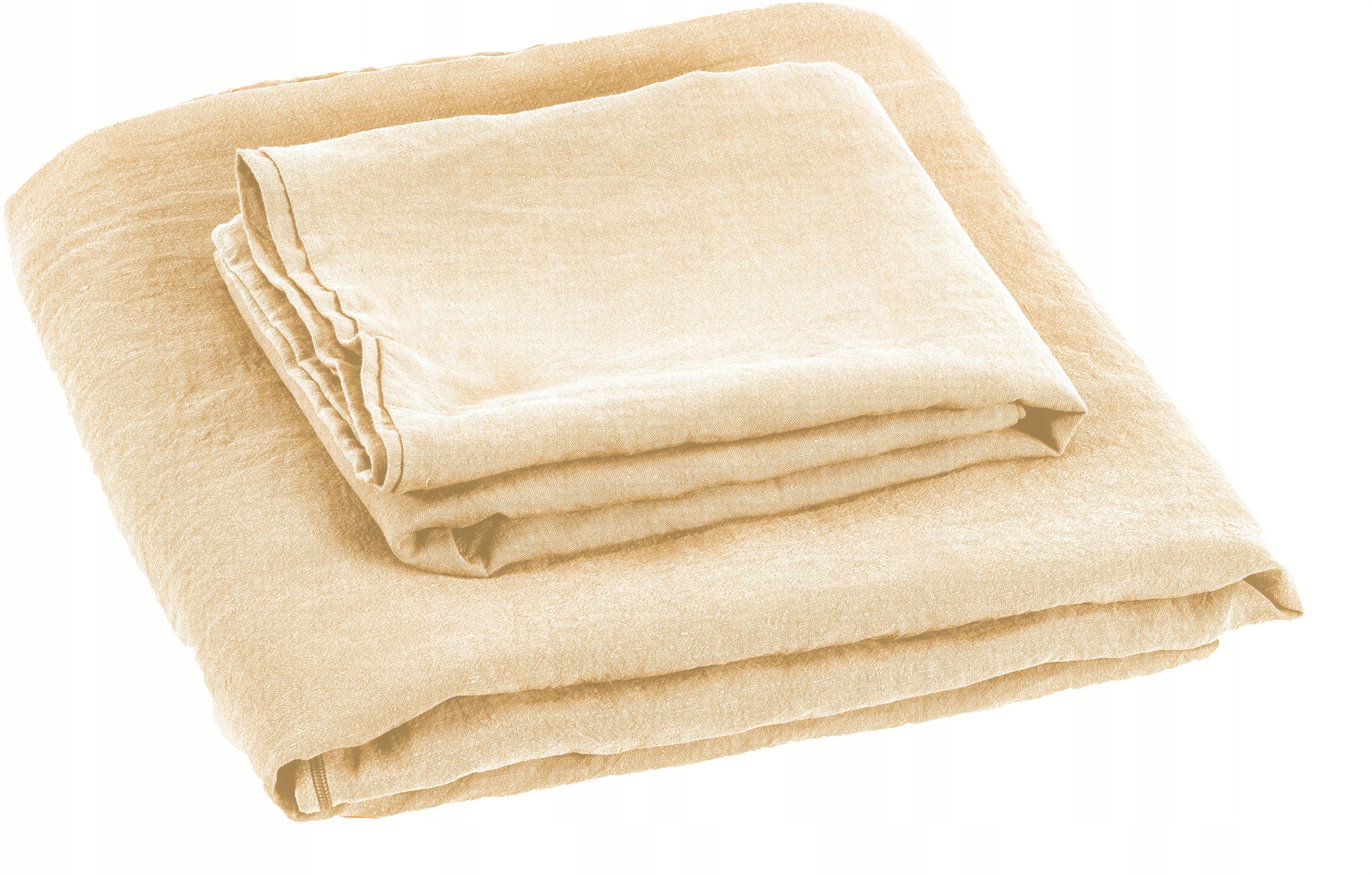 

Pościel Lniana, Poszwa 100% Len 140x200 Beige