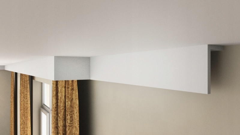 планка karniszowa. потолочное крепление — металлическая планка. потолочный плинтус 2023-2024. 209. карниз потолочный c333.