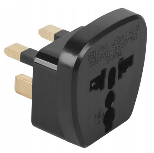 

Wtyczka adapter przejściówka gniazdka Uk Polska Eu