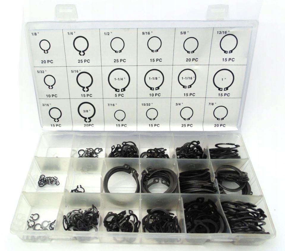 PIERŚCIENIE SEGERA ZEWNĘTRZNE 300 szt OSADCZE