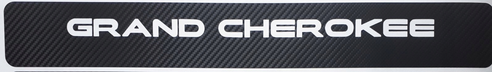 JEEP GRAND CHEROKEE TRACKHAWK НАКЛЕЙКИ НА ПОРОГИ