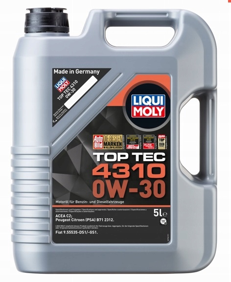 LIQUI MOLY TOP TEC 4310 0W30 5L