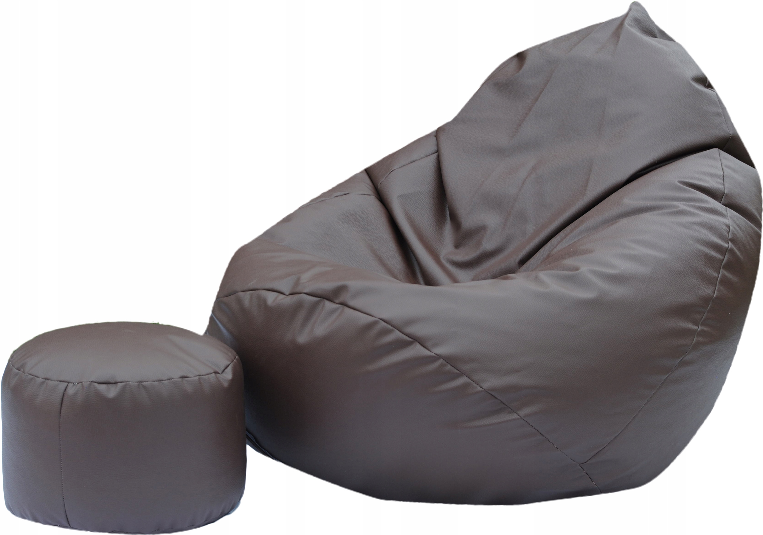 WIELKA PUFA XXXL + GRATIS pufy WOREK FOTEL SALON Marka inna