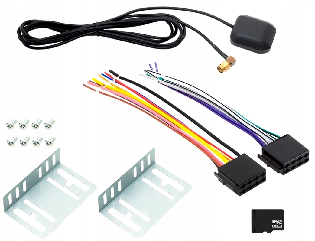 RADIO SAMOCHODOWE BLOW 2DIN MAPA EUROPY GPS SD USB Złącza AUX minijack RCA Pre-out (przedwzmacniacz) RCA Sub-out (subwoofer) USB