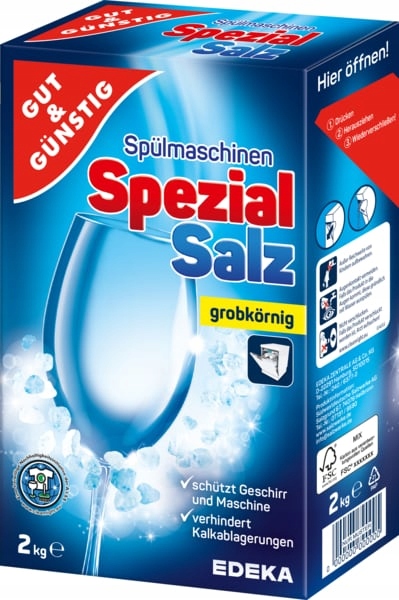 

Sól do zmywarki 2 kg zmywarki Gut&Gunstig