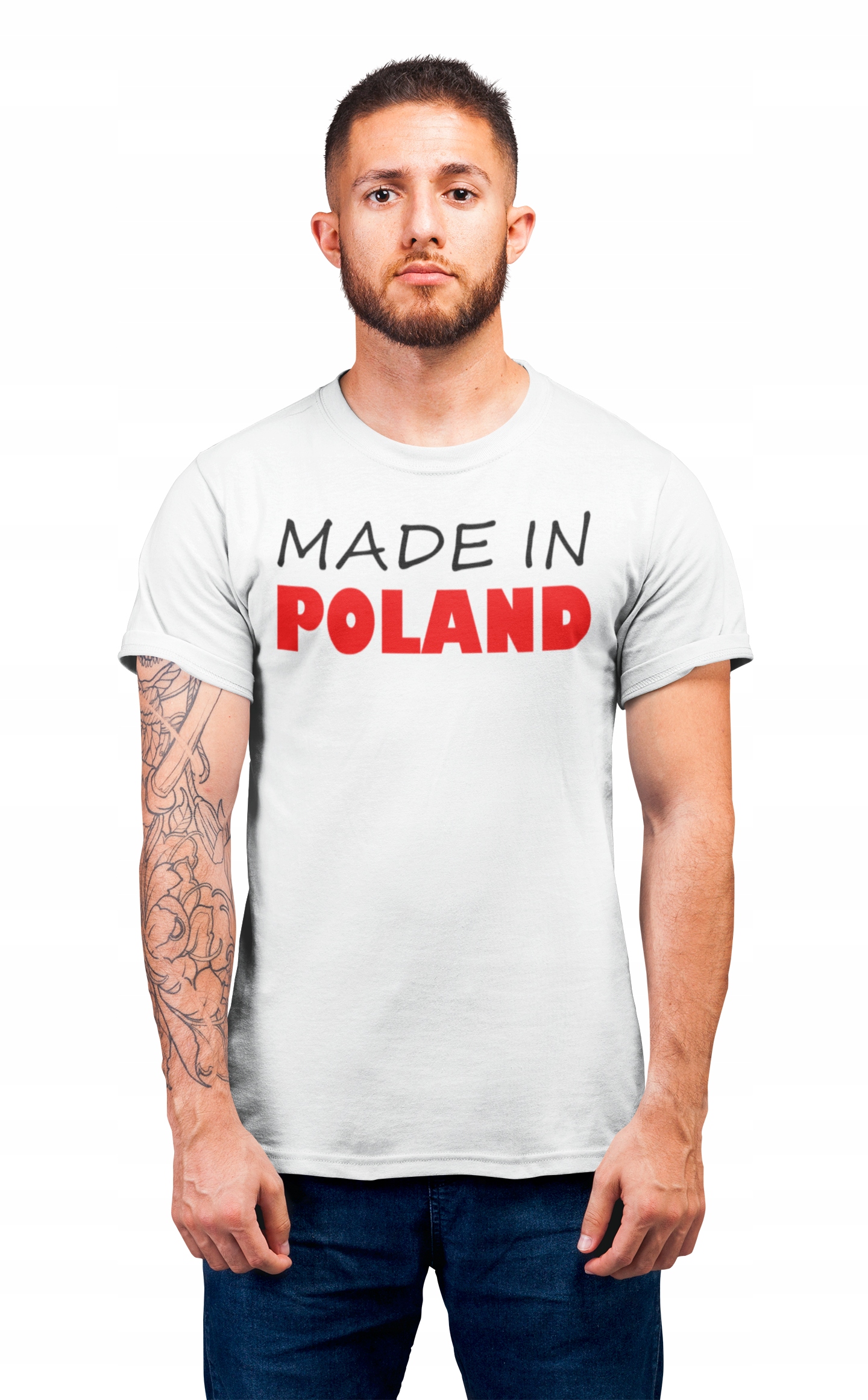 

Koszulka Tshirt Made In Poland Patriotyzm Polska