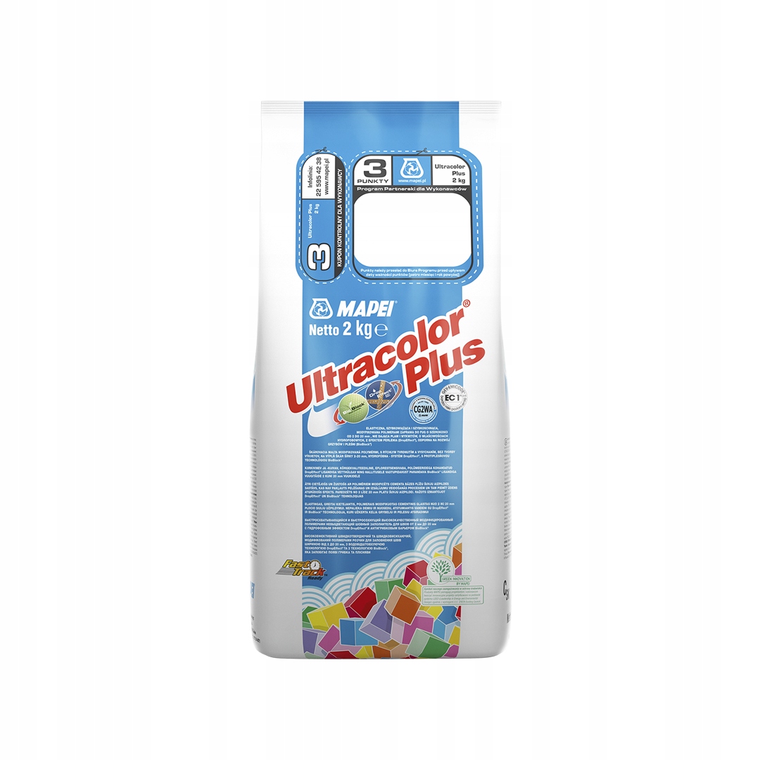 

Fuga Mapei Ultracolor Plus 2kg 111 Srebrny