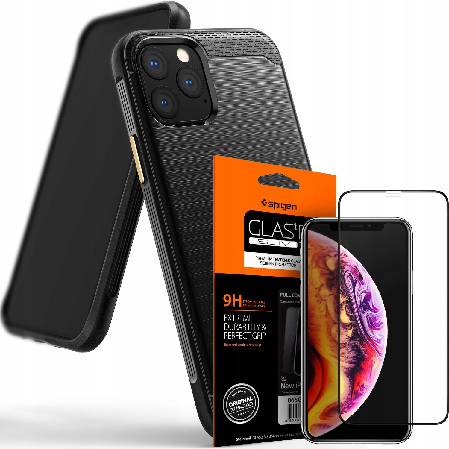 

Etui Do Iphone 11 Pro Max Ringke Onyx+szkło Spigen