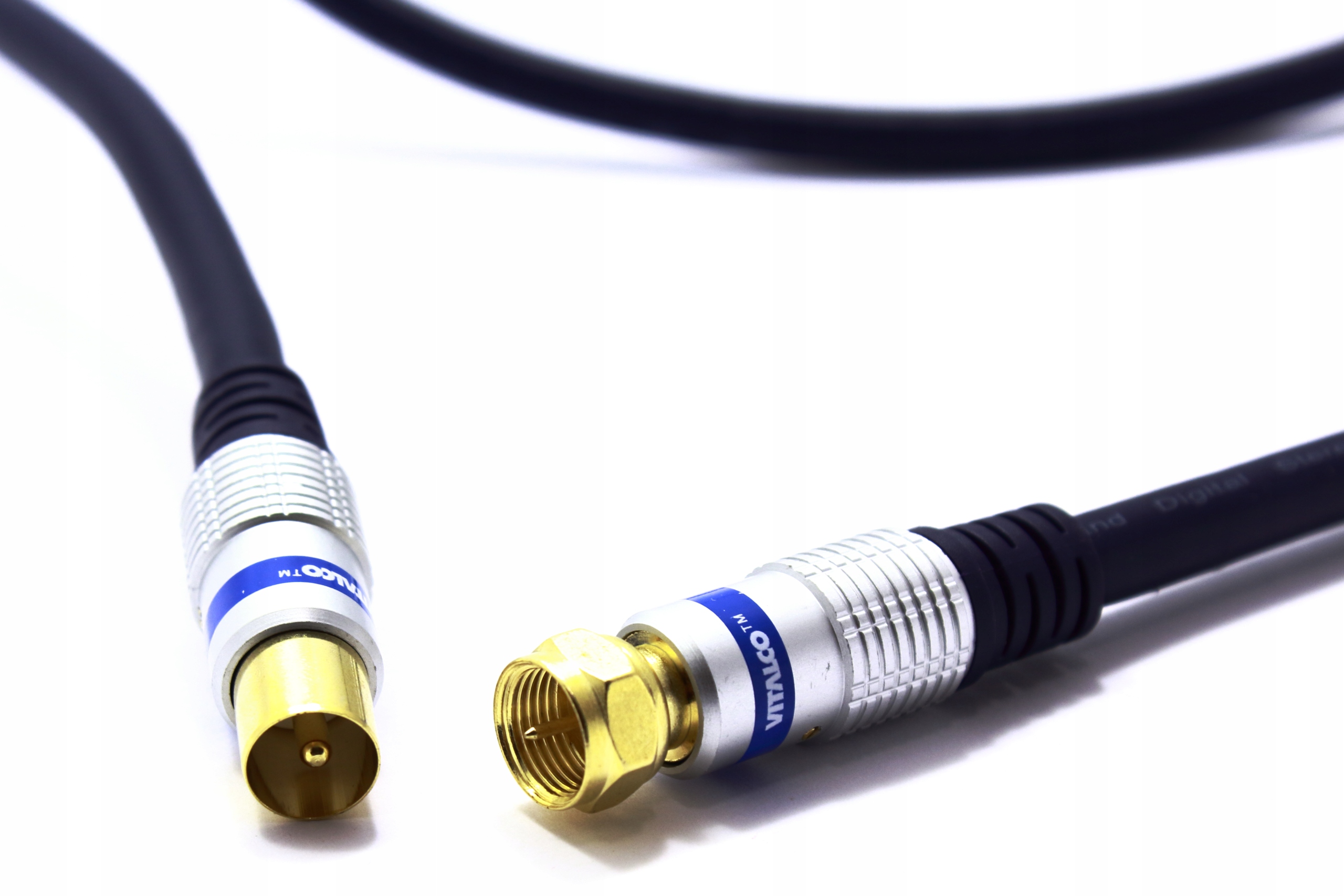 

Kabel Antenowy Wtyk Tv Wtyk F Vitalco 5M