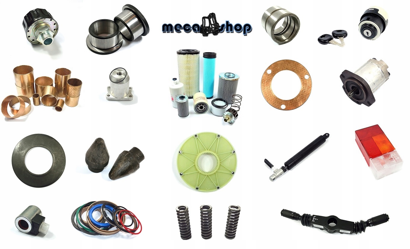 MECALAC 12 714 14 10 Gumki przyciskow dzojstick Parts manufacturer n Mecalac