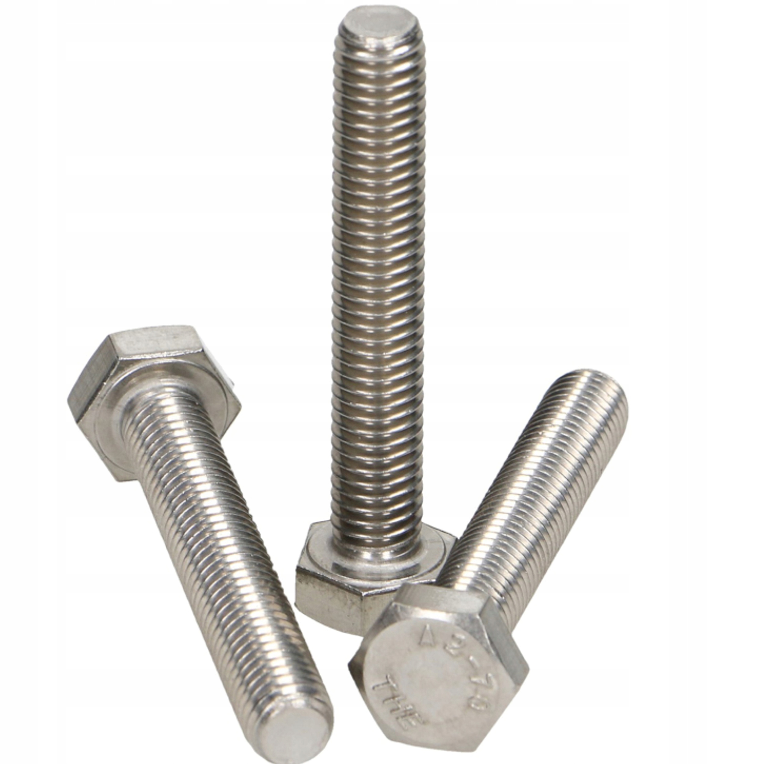 

M6x10 Śruba Śruby Sześciokątna A2 Nierdzewna 10SZT