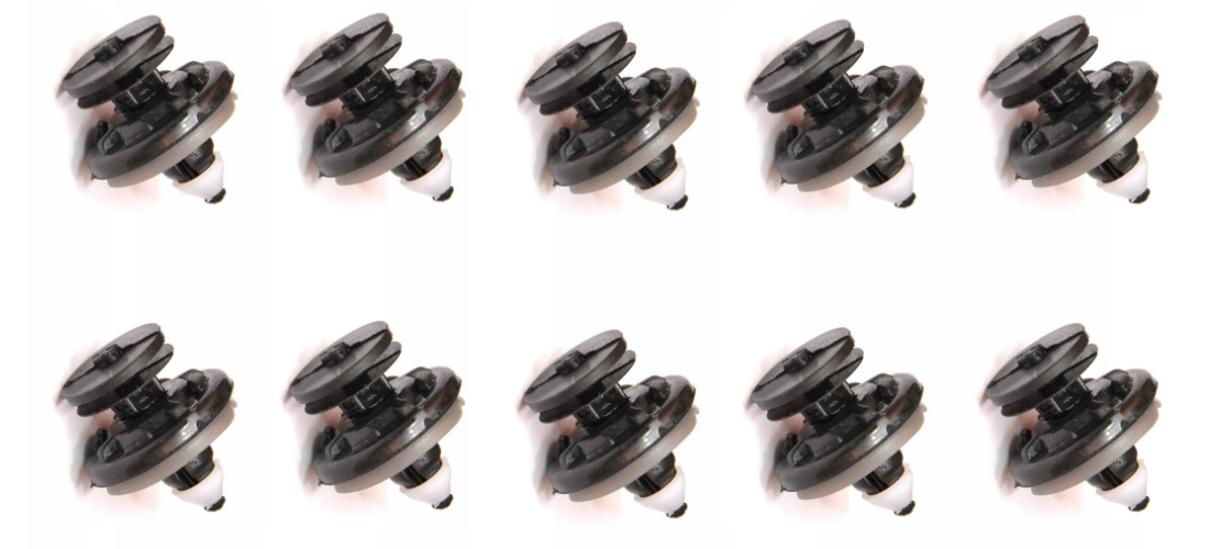 

10 x Kołek Spinka Tapicerki Audi A4 B7 A6 C6 A8 D3