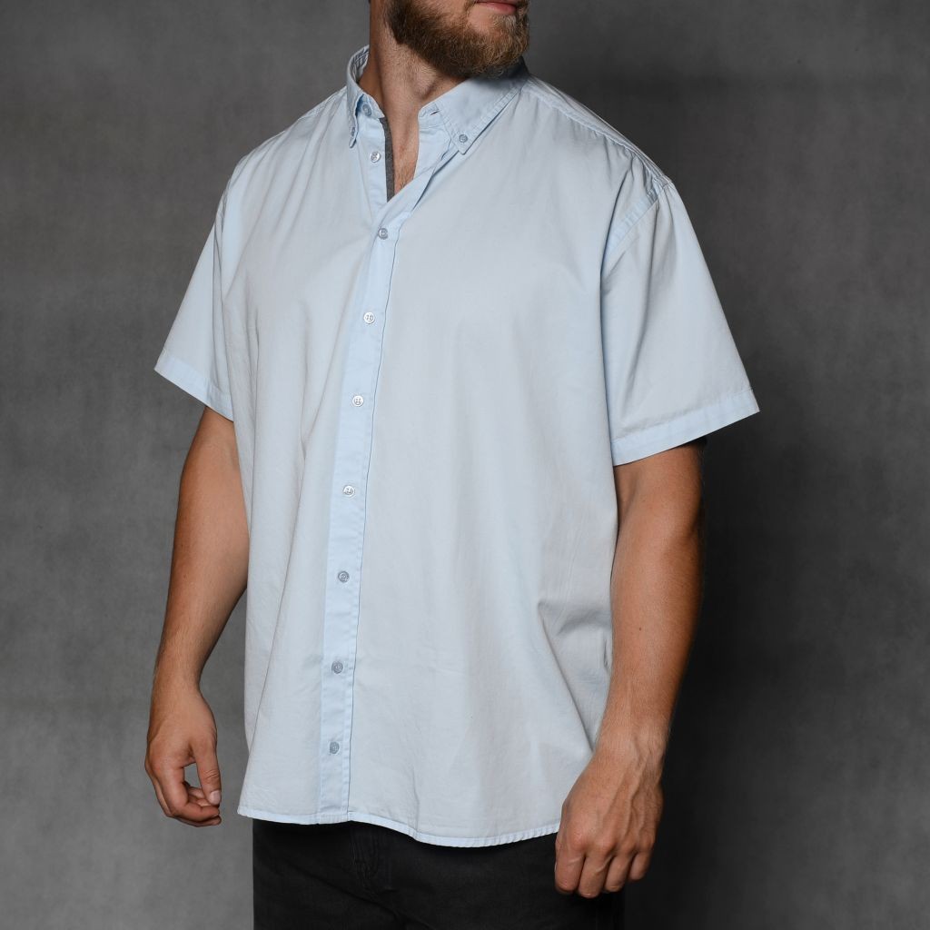 Replika Velké Rozměry Košile Kr. Rukáv 5XL 166 cm