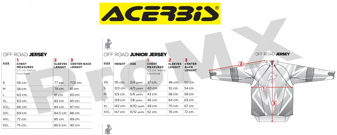 Acerbis X-FLEX (fox thor fly shift tld shot o'neal Materiał tekstylia