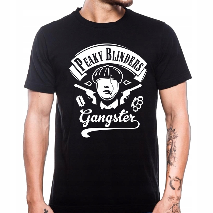 

Koszulka Tshirt Peaky Blinders Serial Jakość L
