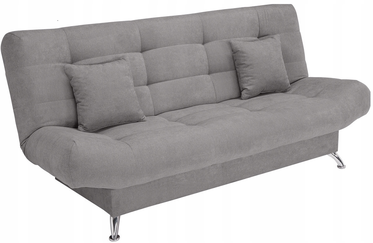 

Mała Wersalka rozkładana Viola sofa szara Brw