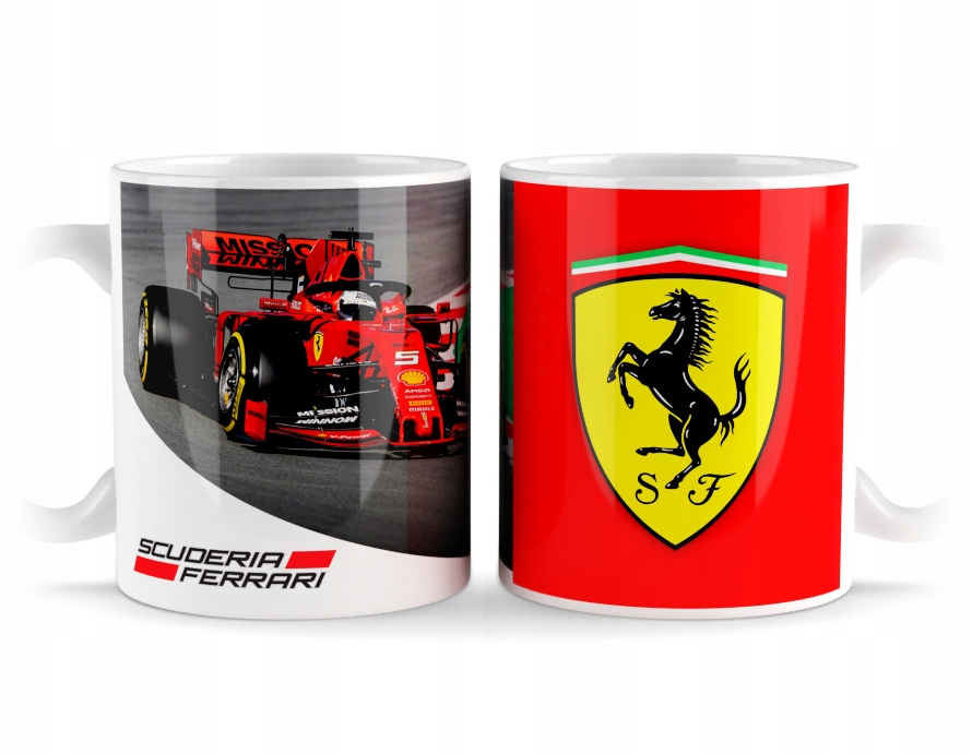 

Kubek F1 Scuderia Ferrari McLarren Red Bull Racing