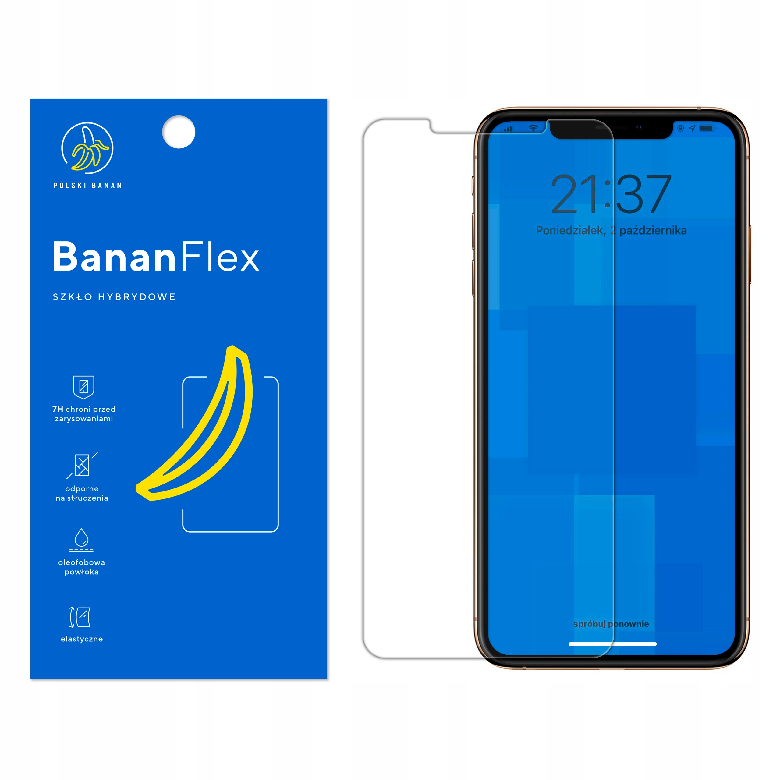 

Szkło Hybrydowe 7H do iPhone 11 Pro Max
