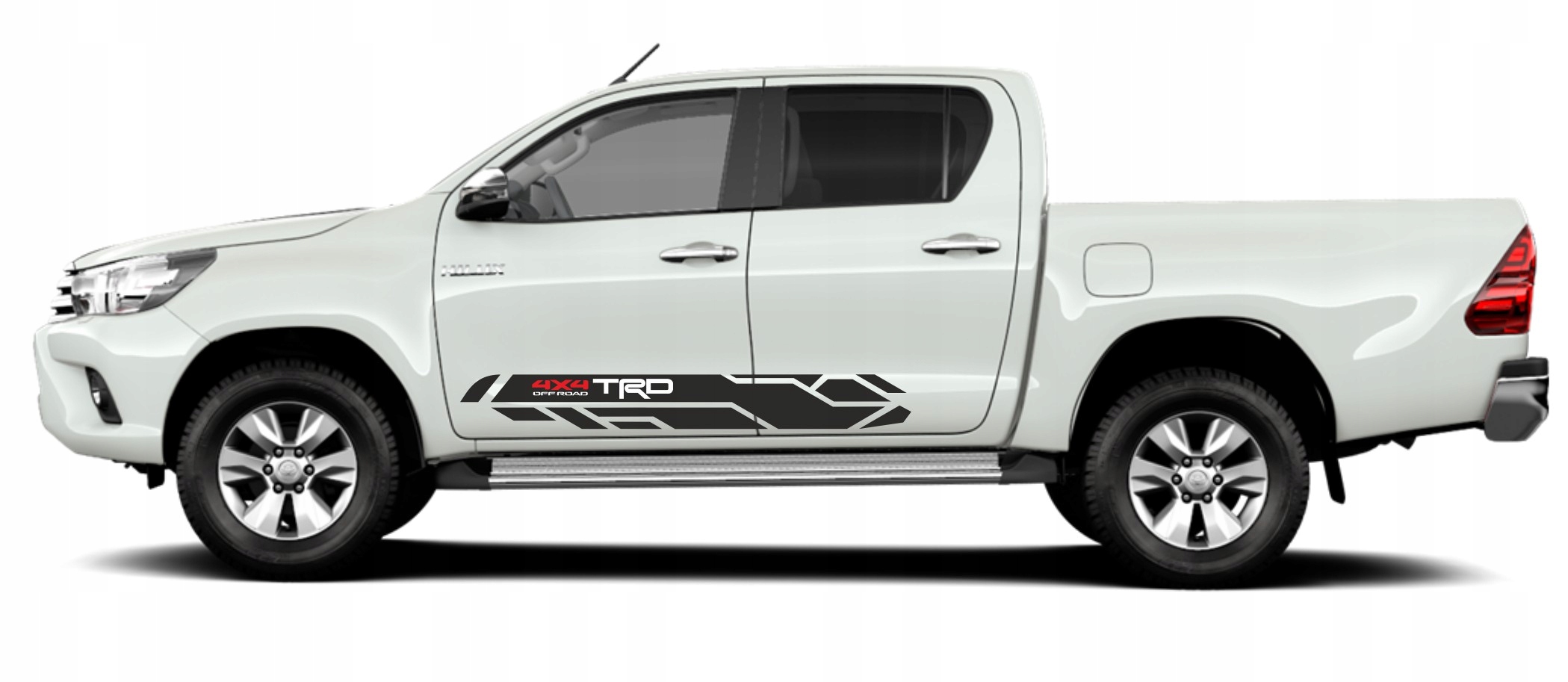 Naklejki Toyota Hilux PICKUP 4X4 TERENOWE PASY