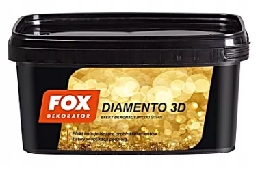 

Fox Diamento 3D Efekt Dekoracyjny Do Ścian 1L