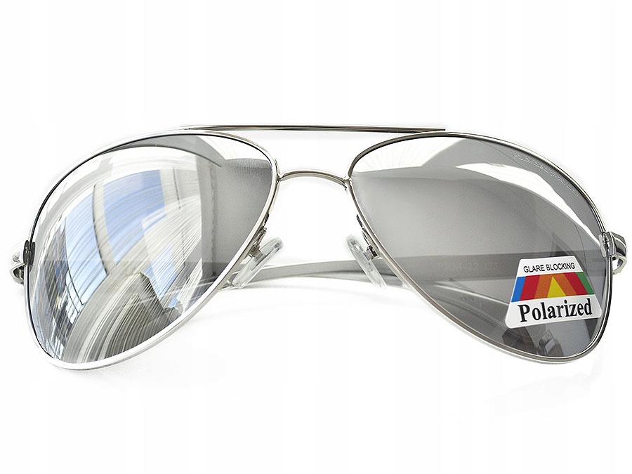 OKULARY MĘSKIE POLARYZACYJNE AVIATOR PRIUS PILOTKI Fason pilotki (aviatory)