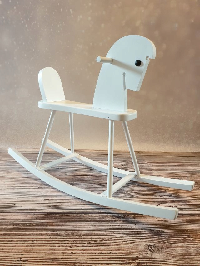 DREWNIANY KOŃ NA BIEGUNACH KONIK BUJAK IMIENIEM EAN (GTIN) 7427257476724