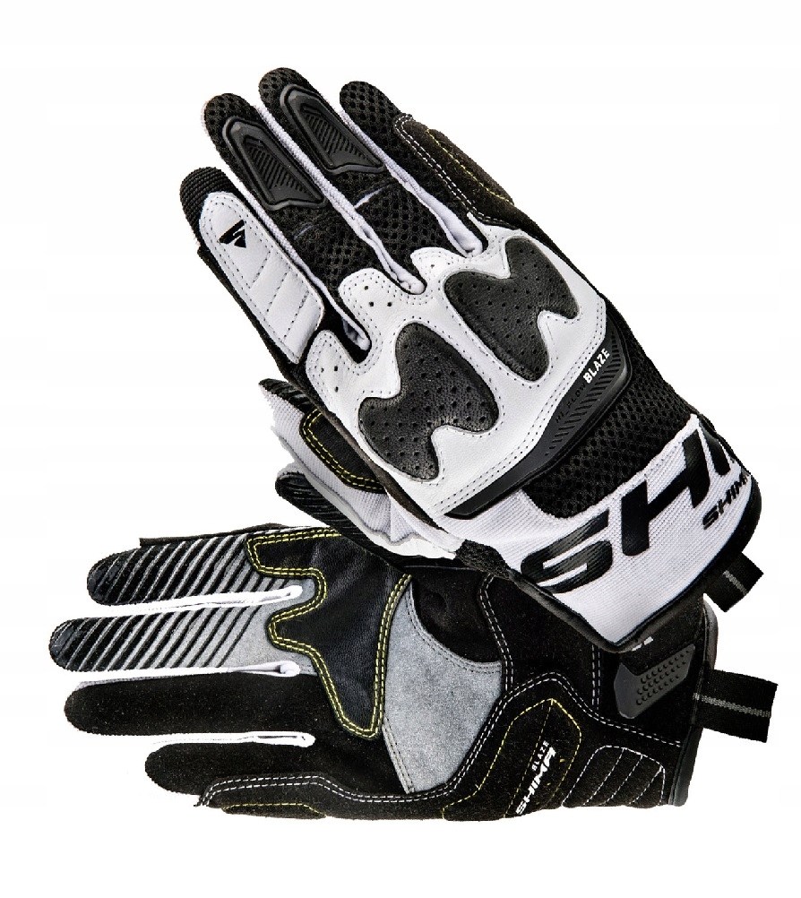 SHIMA BLAZE WHITE Rękawice motocyklowe + GRATIS Producent Shima