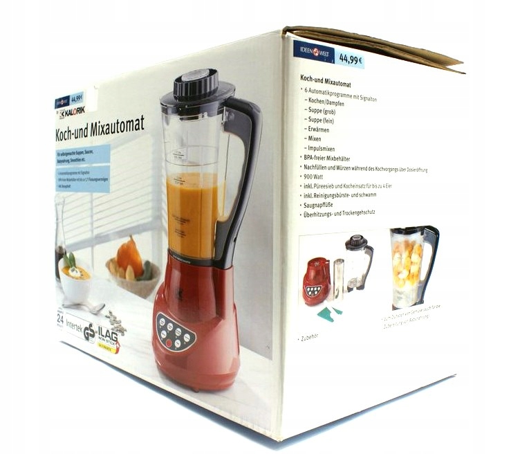 Kalorik HS-02 Mixer Blender Gotowanie zup jajowar Moc 900 W