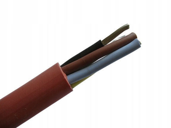 

Sihf 5x2,5mm2 Kabel przewód silikonowy do sauny
