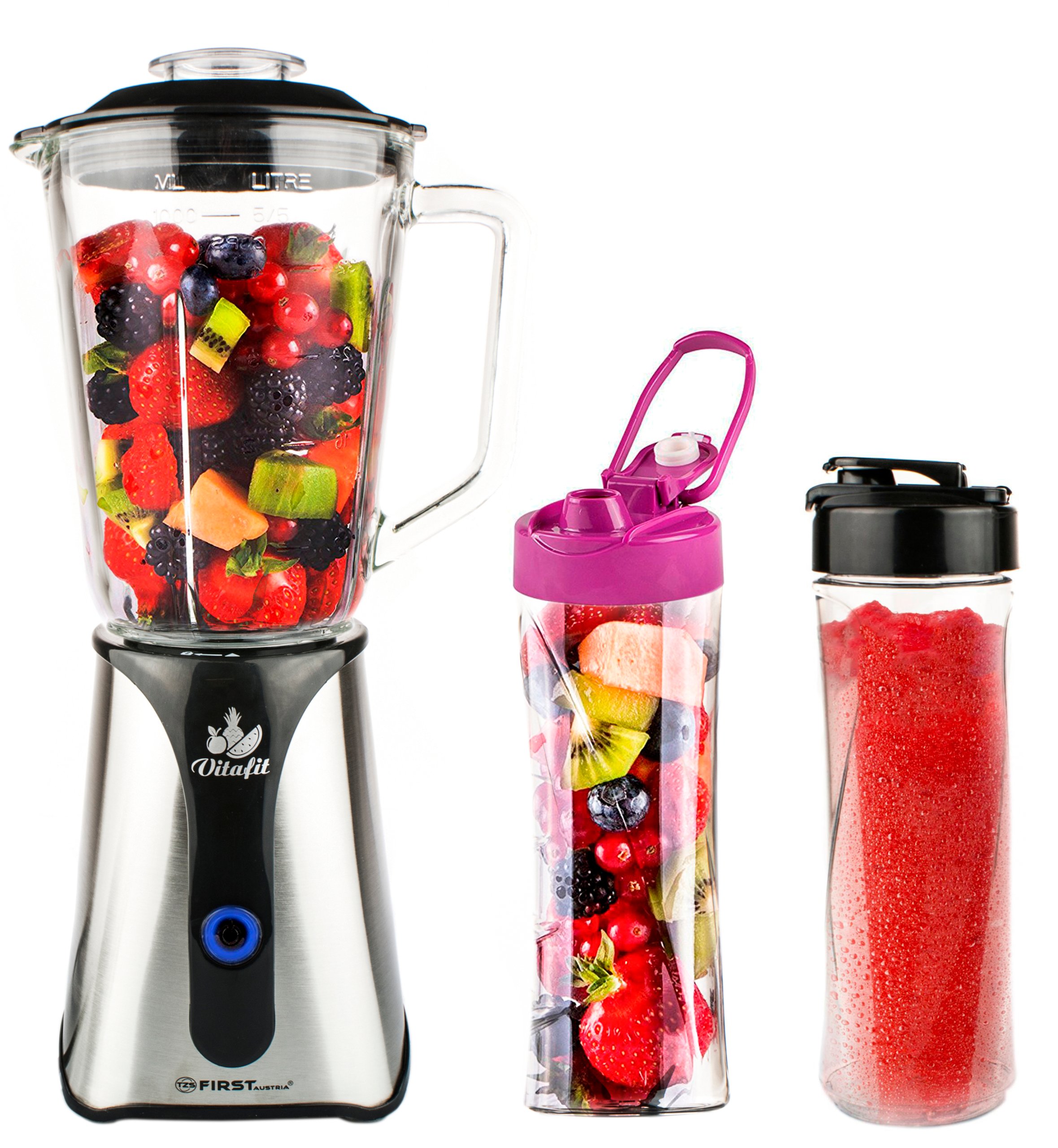 

Blender Sport Mikser Smoothie Dzban 1L + 2 Bidony