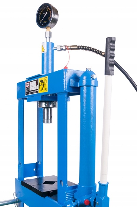 PROMA PRASA 10T PNEUMATYCZNO-HYDRAULICZNA PRASA HYDRAULICZNA 10TON Marka Proma