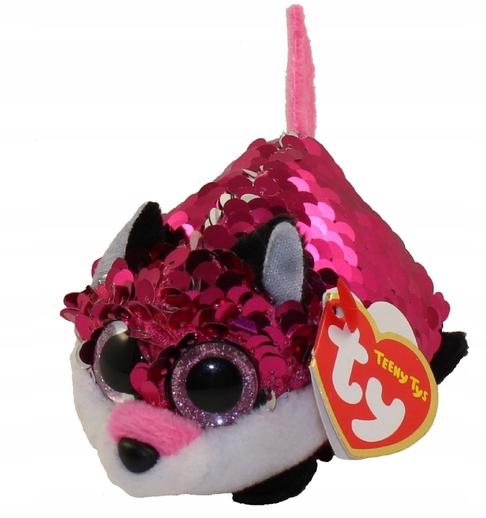 

Pupilki kieszonkowe Maskotka Beanie cekiny 10 cm