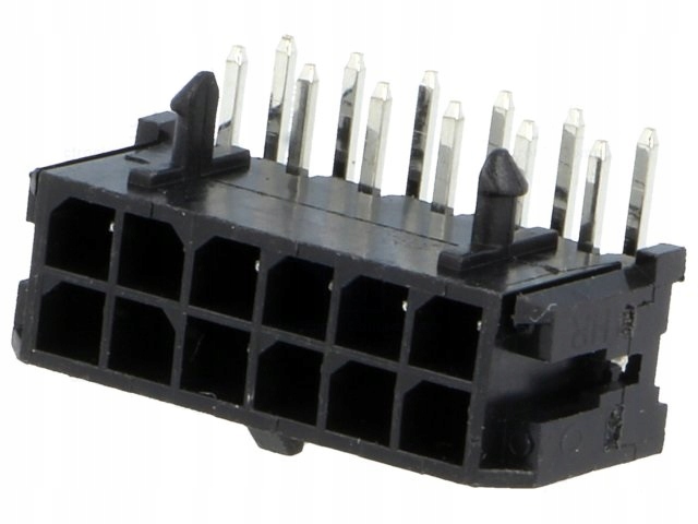 

MFGK-12 Gniazdo Przewód-płytka 3mm 12PIN 5A 10mOhm