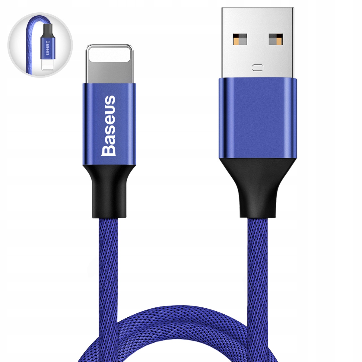 

Baseus kabel Usb - iPhone Lightning oplot 2A 1,2m