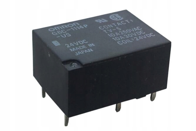 

Przekaźnik 24V Spst 10A Omron G6C-1114P-US DC24.