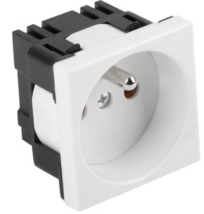 

Gniazdo 45X45 230V Pojedyncze French Białe Lanberg